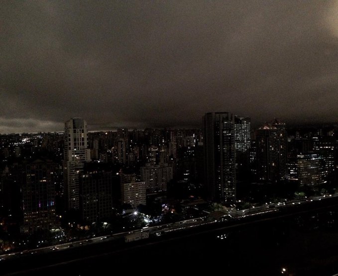 Sao Paulo covered in smoke haze (Image: A. So/Twitter)