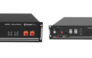 Comparison of 3.55 kWh battery, left, and 2.4 kWh battery, right (Images: Pylontech)