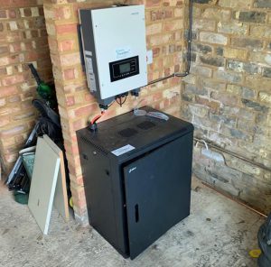 Solar Panels & Battery Installation in Hertfordshire Battery storage for Mr HA