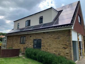 Solar Panels & Battery Installation in Hertfordshire, Second install for Mr HA