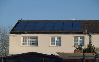 Solar installed for Mrs PK, Garston (WD25), Herts.