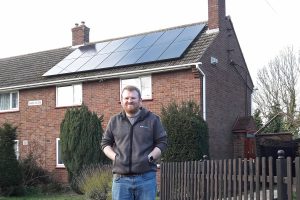 Solar panels installed for Mr SN, Kempston (MK42), Beds.