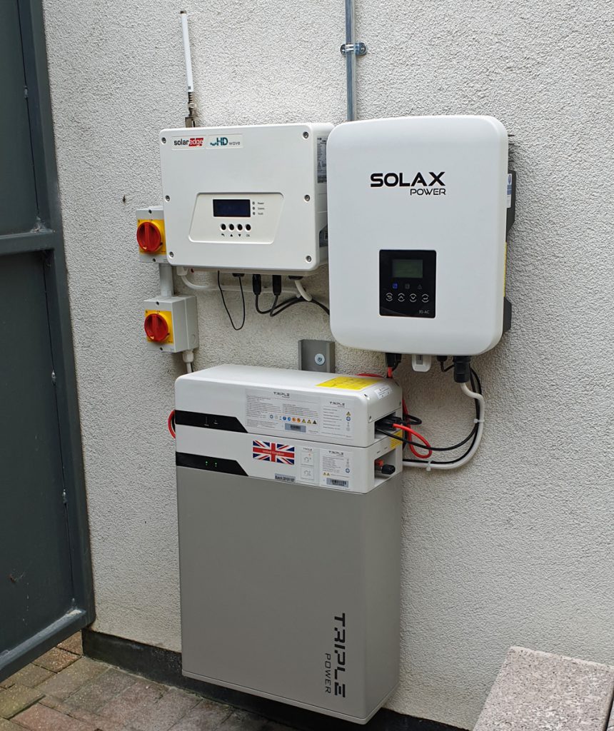 Solar & Battery Installation In London Installed Together