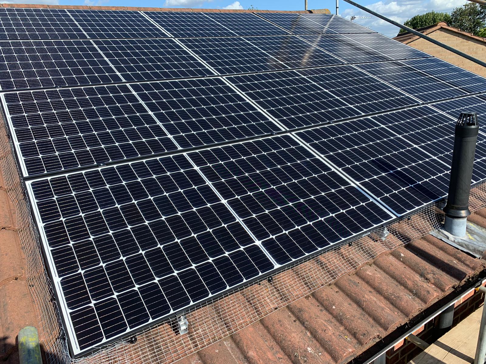 Solar panels installed for Mr TG in East Finchley, London (N2)