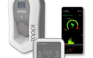 The myenergi combo - Zappi, Hub and App (Image: myenergi.com)