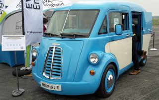 Morris JE electric delivery van (Image: TL/Tanjent)