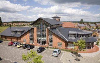 Commercial Solar Installation - Church on the Heath, Fleet, Hampshire