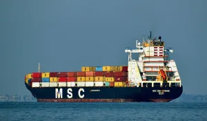 Worlds Largest Electric Container Ship