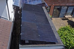 Solar panels installed on a Solar Ramp (Image: Tanjent)