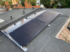 Solar panels with Nicholson fixings installed by Tanjent (Image: Tanjent Energy)