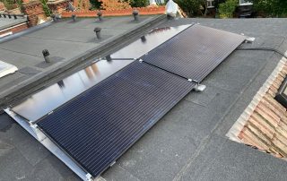 Solar panels with Nicholson fixings installed by Tanjent (Image: Tanjent Energy)